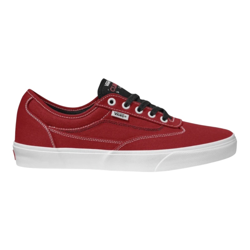 Vans Skate Curren Caples Shoes Red/White 6