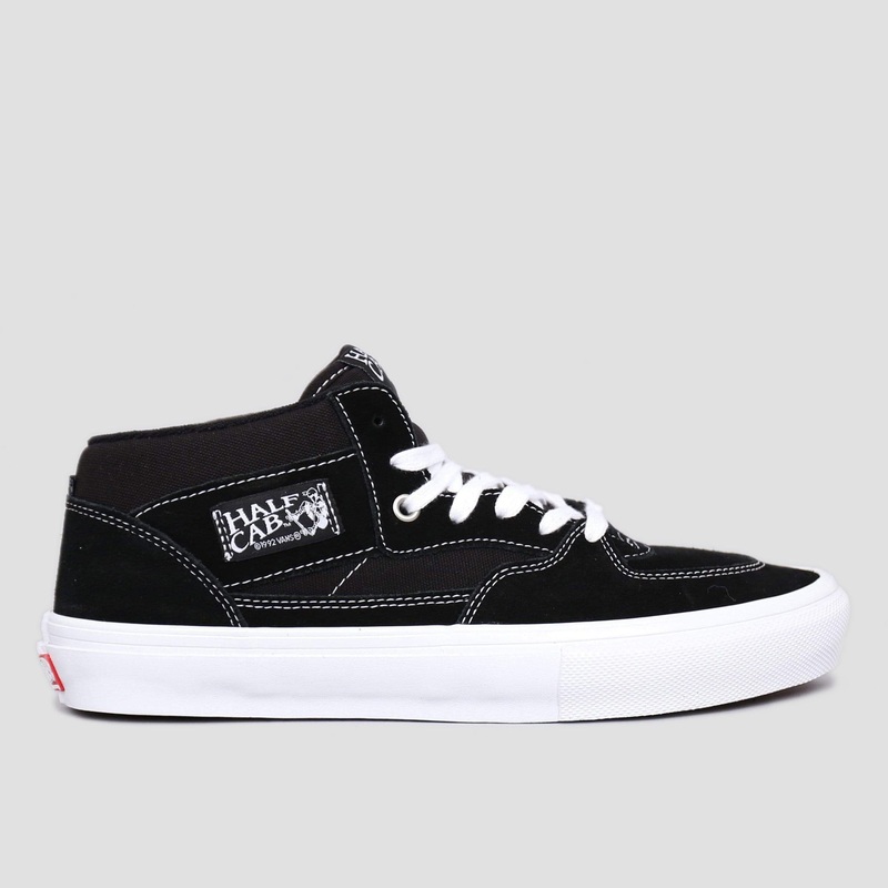 Vans Skate Half Cab Shoes Black / White UK5