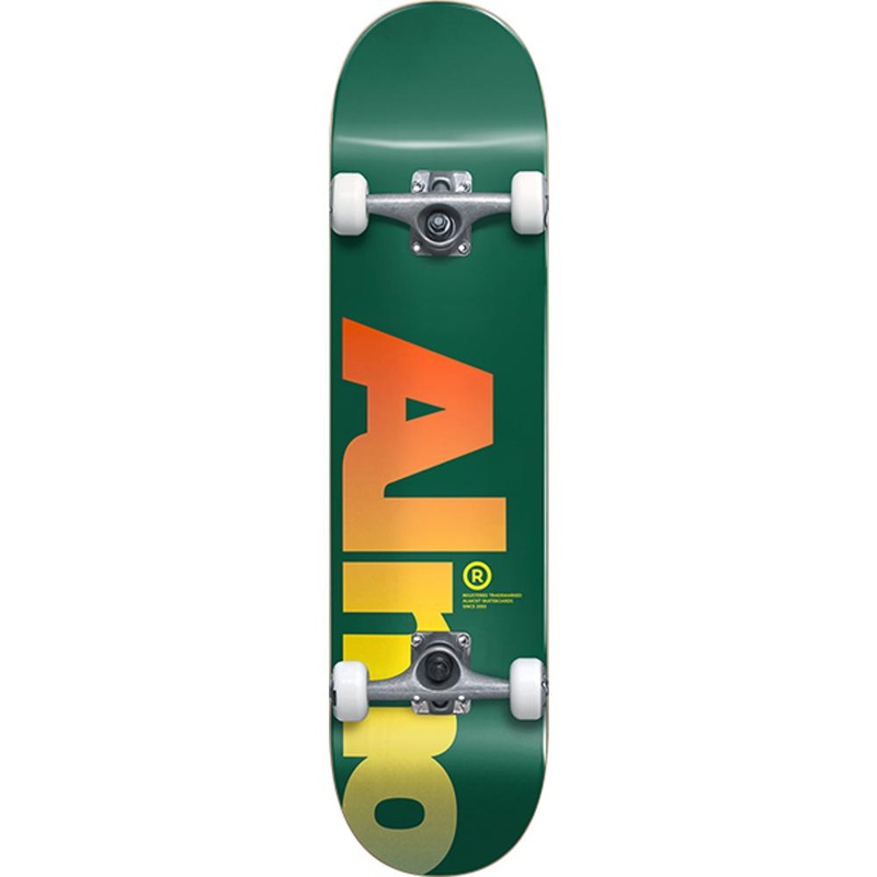 Almost Fall Off Green First Push 8.25″ Complete Skateboard Complete