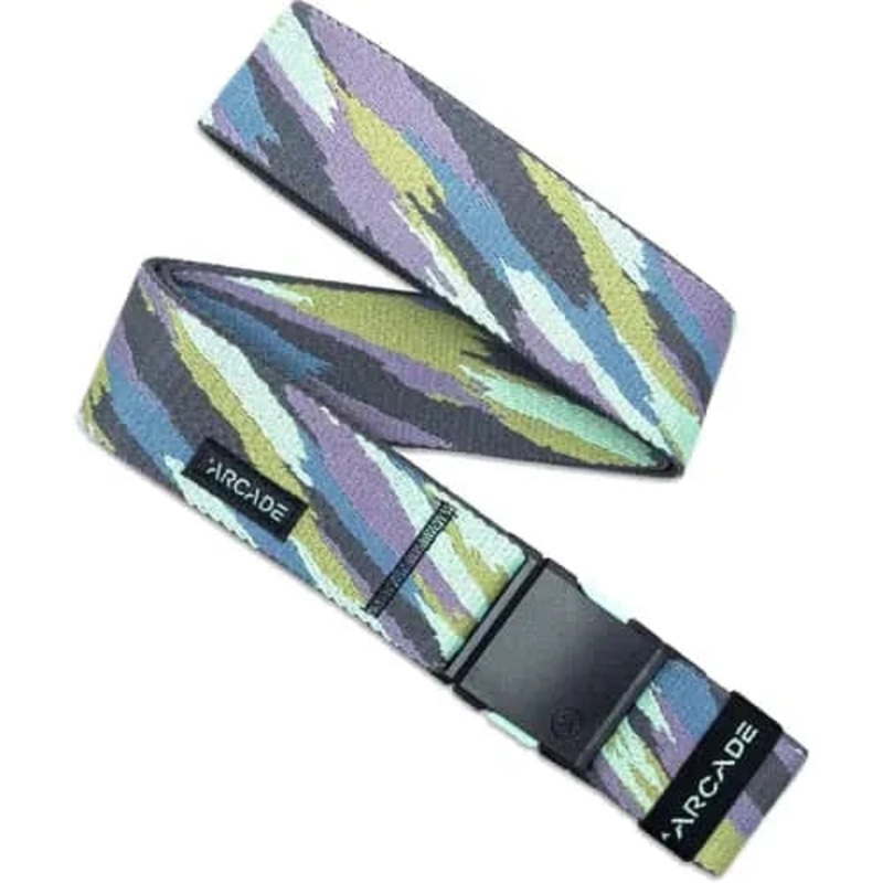 Arcade Brush Stroke Stretch Belt Mint