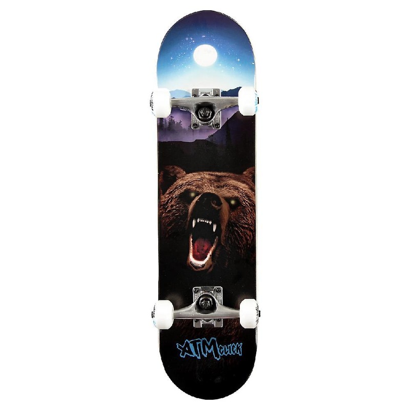ATM Spirit Bear 7.25″ Complete Skateboard Complete
