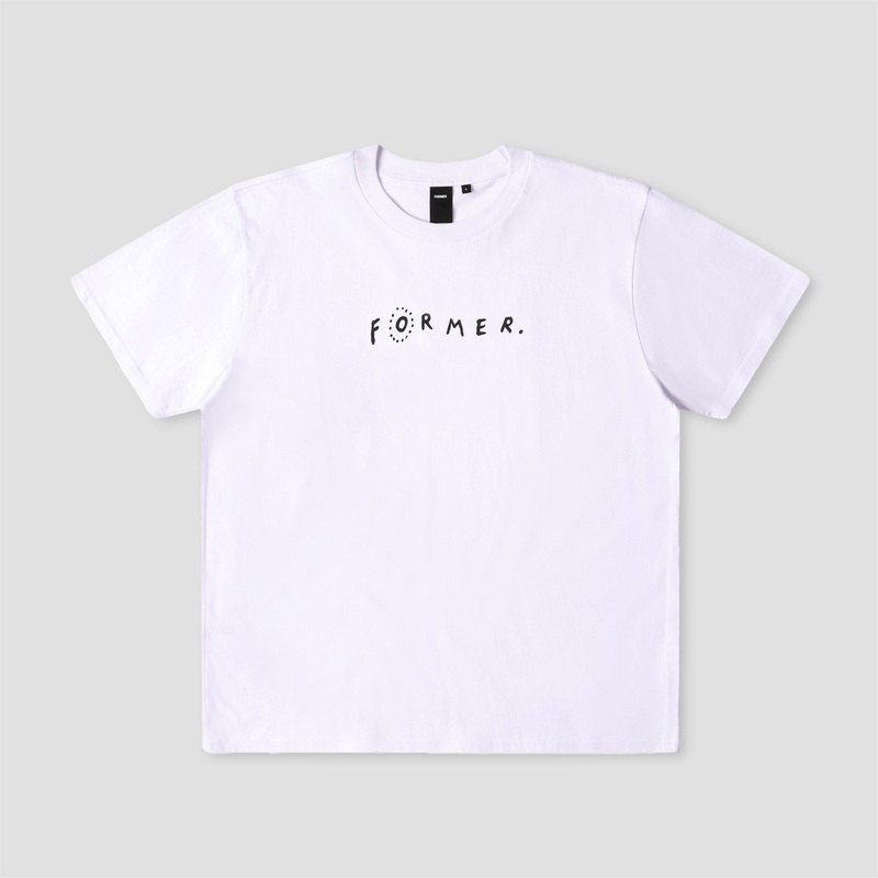 Former Skittish T-Shirt White Medium