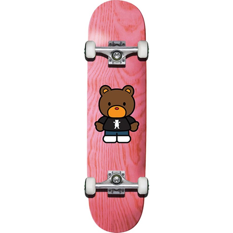 Grizzly Kuma Red 7.5″ Complete Skateboard Complete