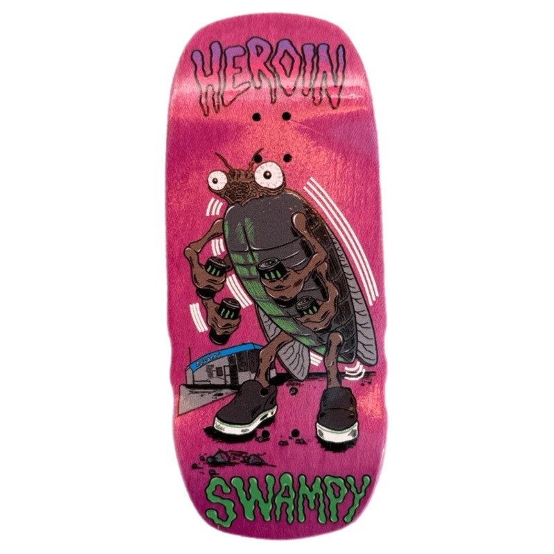 MAPLE X HEROIN SWAMPY BUG FINGERBOARD