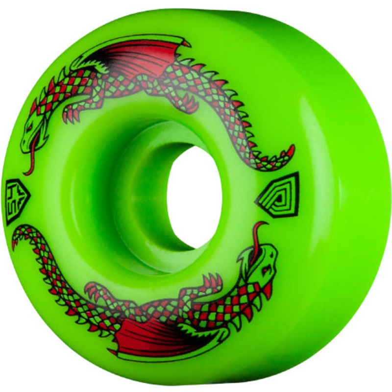Powell Peralta Dragon Formula Wheels Green 54MM x 32MM 93A 54mm