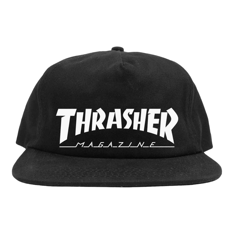 Thrasher Mag Snapback Black/White OS
