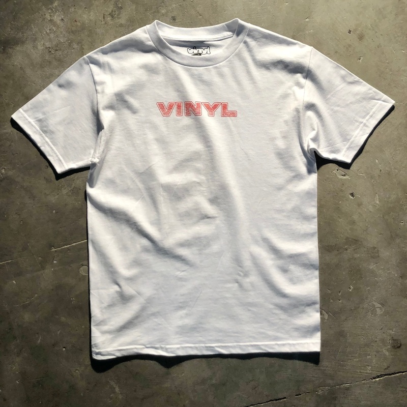 Vinyl Skateboards – Static Tee – White XL