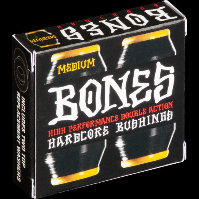 BONES BUSHINGS HARDCORE BLACK MEDIUM
