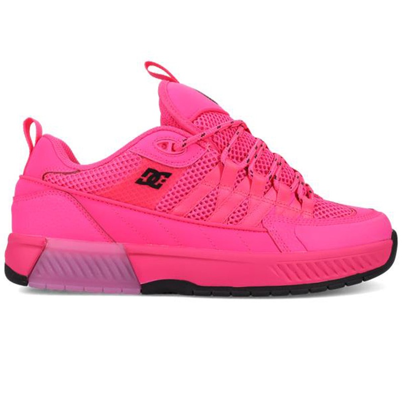 DC Shoe Co. The Lucien Hot Pink Shoes Hot Pink/ Black 8