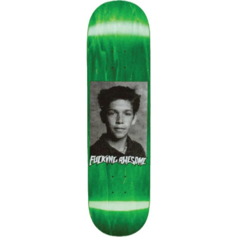 Fucking Awesome Gonz Class Photo Skateboard Deck 8.25″ 8.25″ Green Veneer