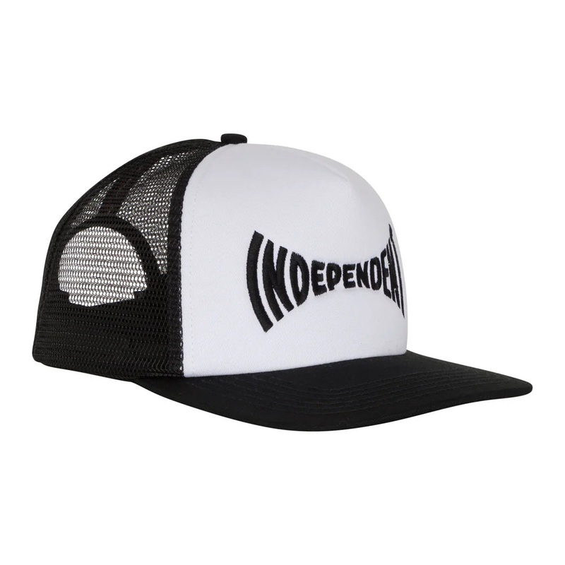 Independent Trucker Hat Span Mesh White/Black OS