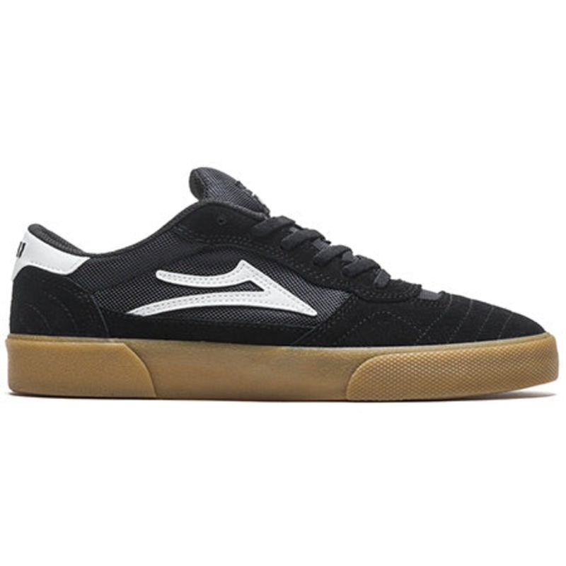 Lakai Cambridge Shoes Black/ Gum Suede 10