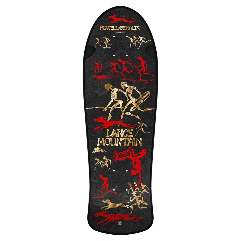 Powell Peralta Bones Brigade Series 16 Mountain Black Deck 9.9