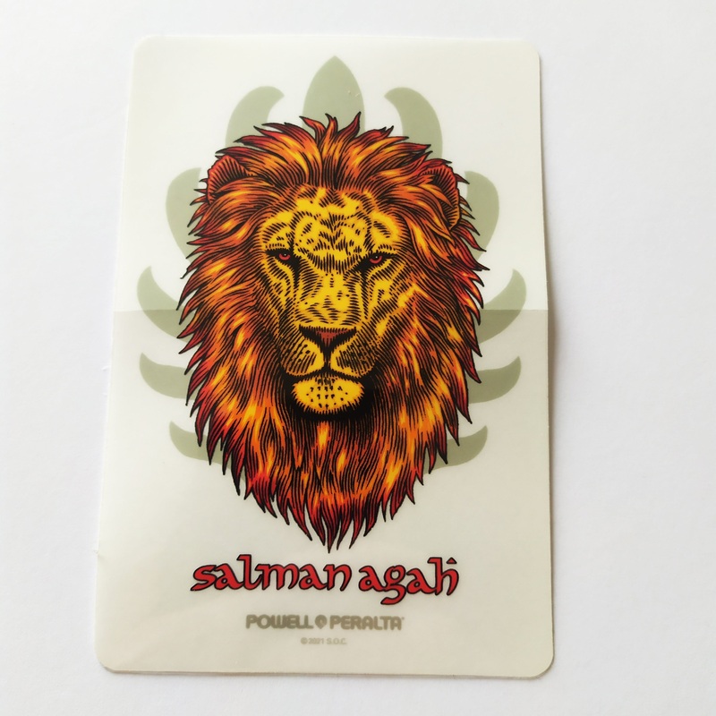 Powell Peralta Salman Agah Skateboard Sticker