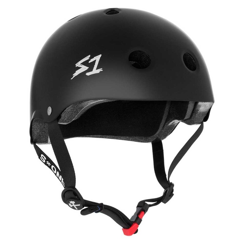 S-One S1 Mini Lifer Youth Skateboard Helmet Solid Colors X-Small Black Matte