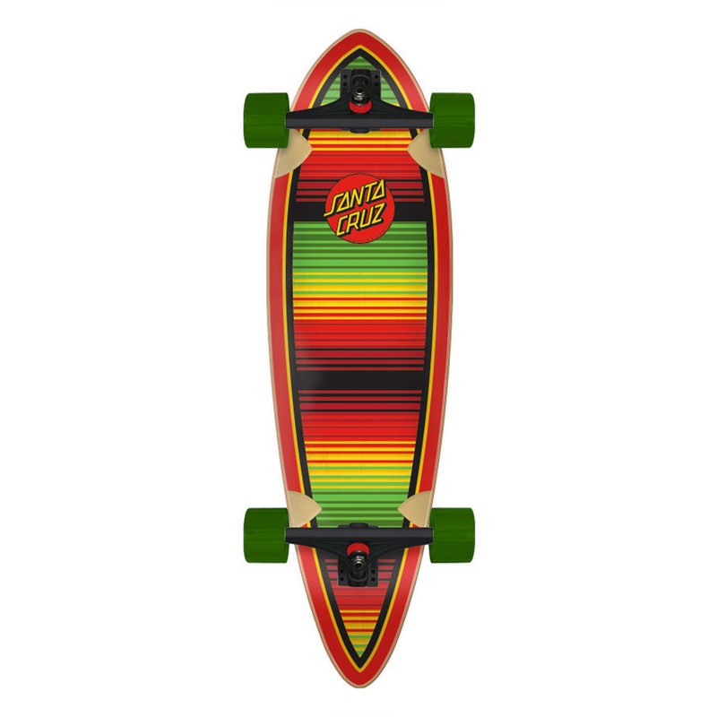 Santa Cruz Serape Dot Pintail Cruiser Complete