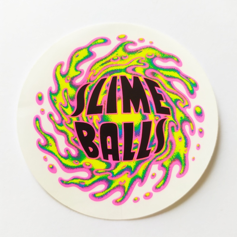Santa Cruz – Slime Balls Skateboard Sticker