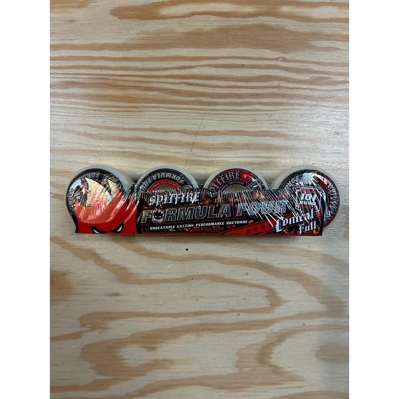 SPITFIRE F4 101 CONICAL FULLS (RED PRINT) 52 mm