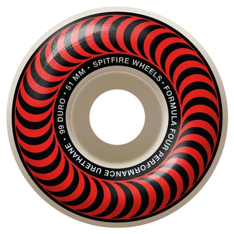 Spitfire Formula Four Classic 51mm Wheels 99du F4 51mm