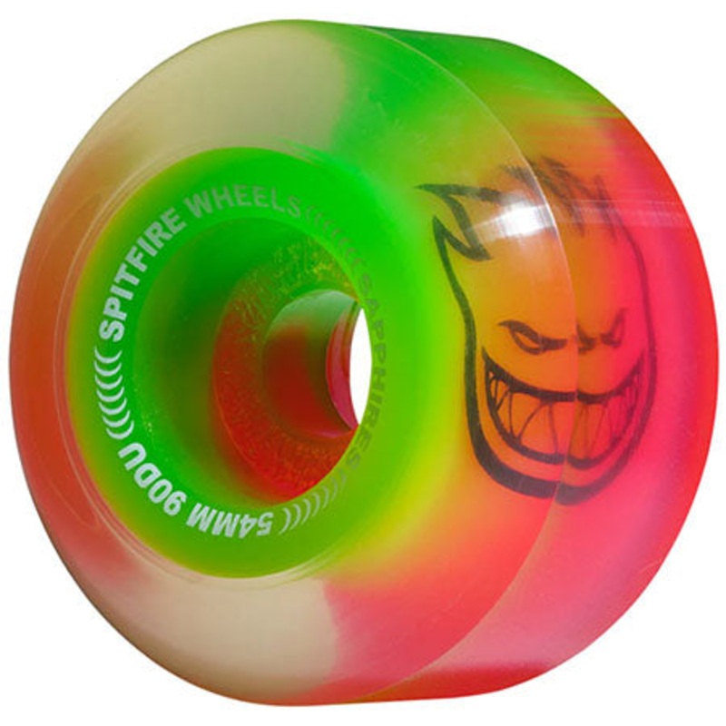 Spitfire Sapphire 90D Cruiser Wheels Clear Green 53mm