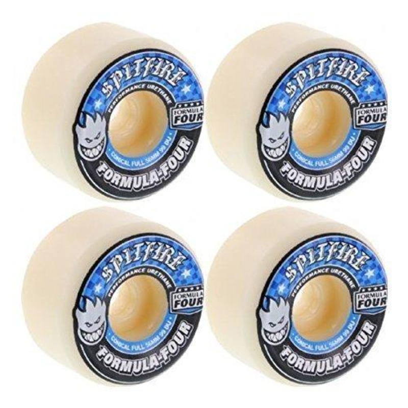 Spitfire Wheels “Conical Full- Formula Four 99A” Assorted Size Wheel 52MM