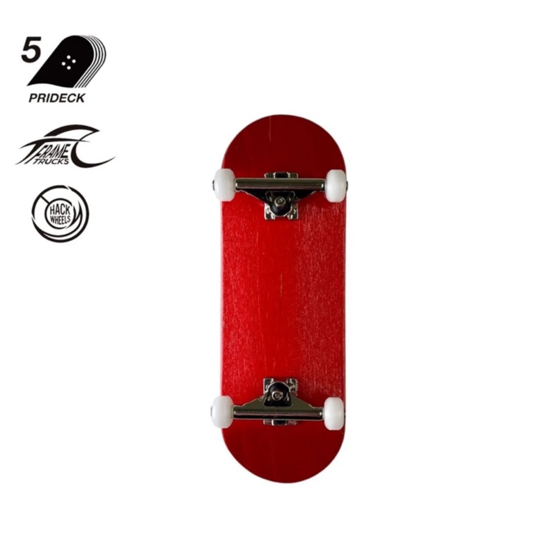 UAG 33.5mm Premium Blank Fingerboard Complete (CHOOSE COLOR) Red