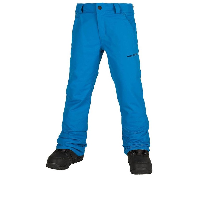 Volcom Kids Freakin Snow Chino Snowboard Pants Blue MD Blue
