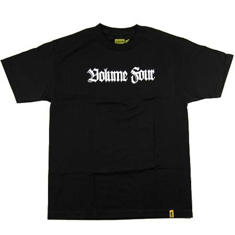 Volume 4 Country T Shirt Black/ White Small