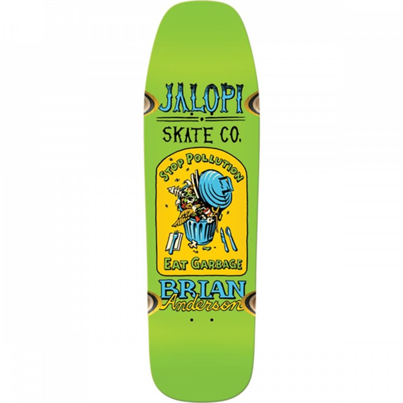 Antihero Anderson Jalopi Returns 9.25″ Green Skateboard Deck