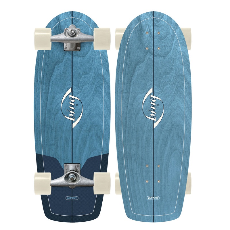 Carver x Bing Puck Surfskate 27″ Cruiser with CX Raw (V5) Trucks