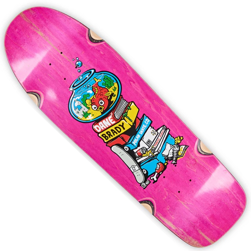 Fish Bowl Dane 1 Shaped Dane Brady Polar Skateboards Deck