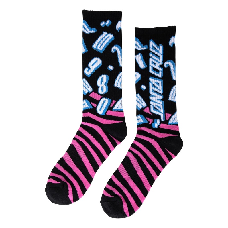 Grabke All Around Mens Santa Cruz Socks 9-11