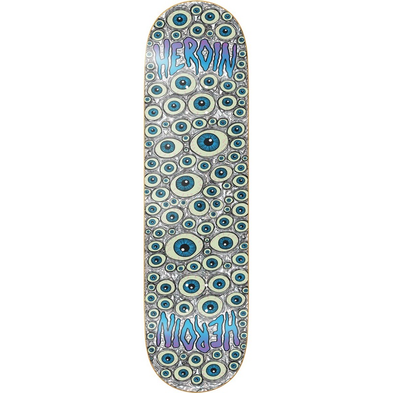 Heroin Eyes Holographic Sym Deck 8.5
