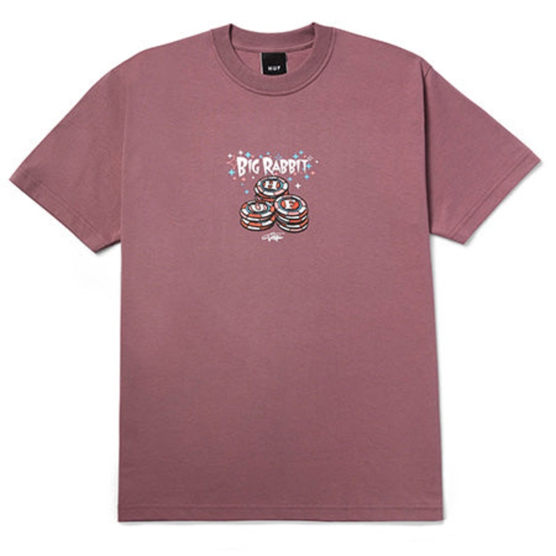 HUF HUF x Freddie Gibbs Chips T Shirt Mauve Large
