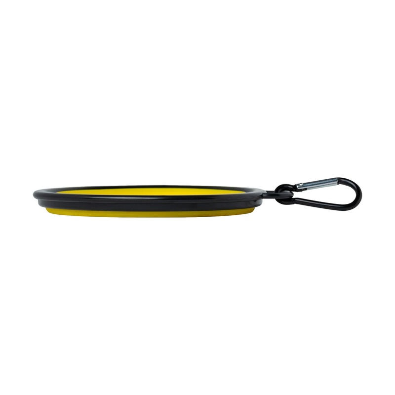 Krooked King Dog Bowl Yellow/Black
