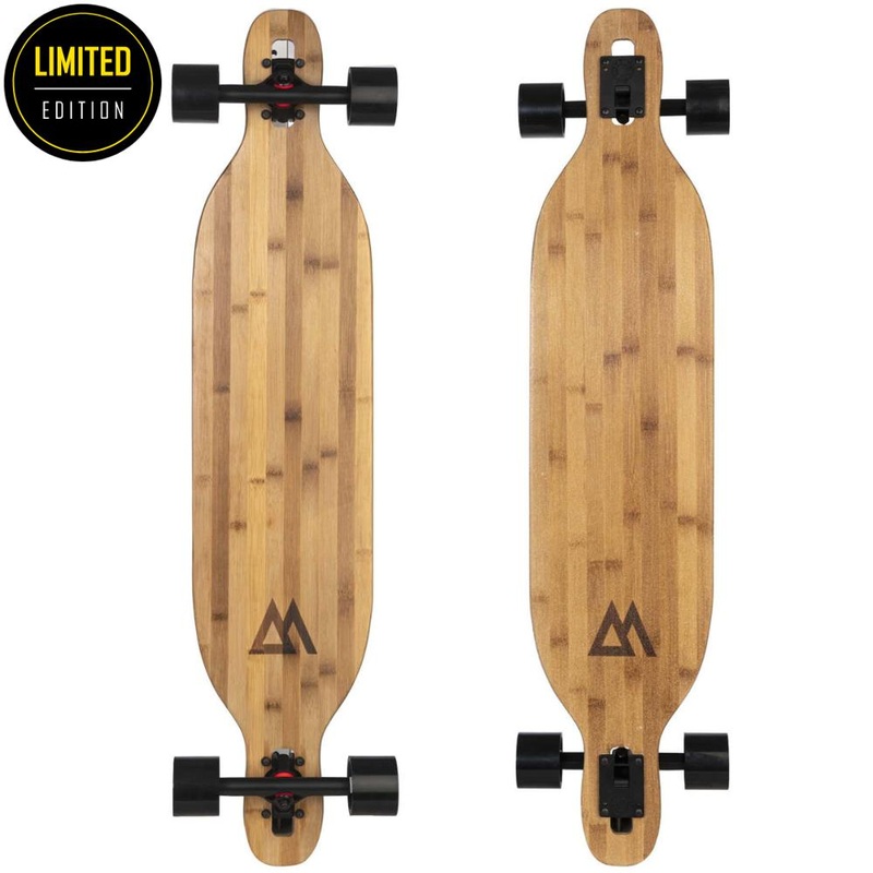 Magneto Boards Magneto X Caliber Bamboo 42″ Drop Through Longboard Complete