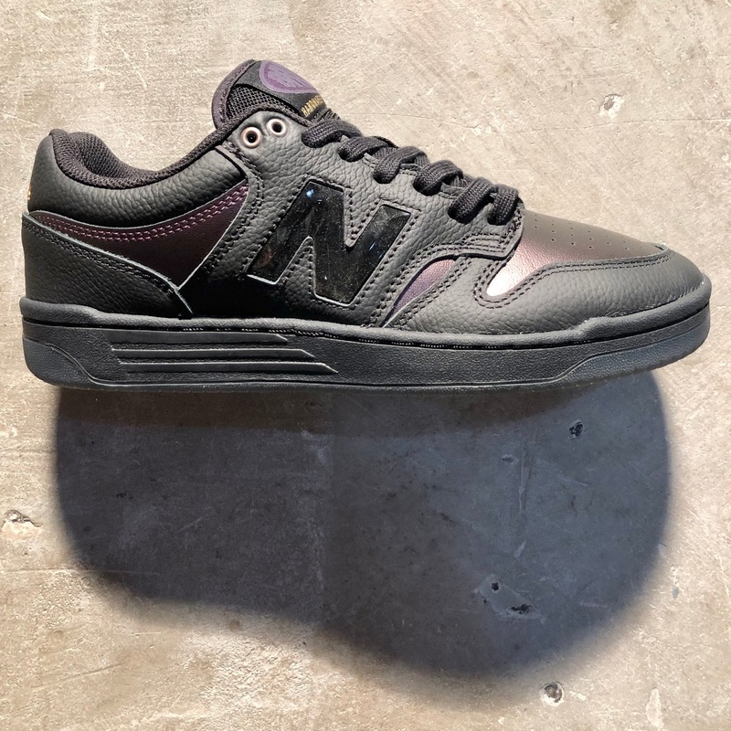 New Balance Numeric  – Bronze56k NM480 Shoe – Black/Black 8