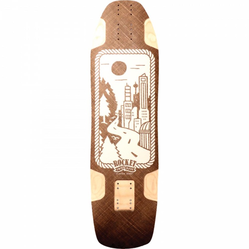 Rocket Classic Scout 32.5″ Cruiser Longboard Deck Deck