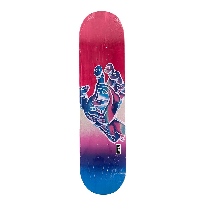 Santa Cruz – 7.75″ Deck – Iridescent Hand – Multi