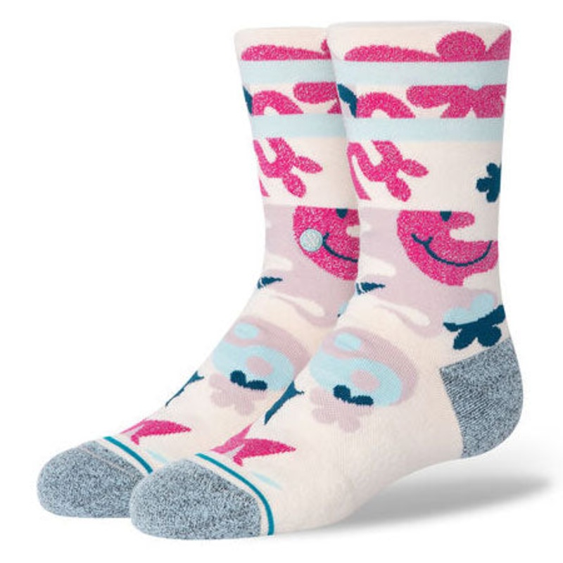 Stance Fuschia is Bright Kids Socks Canvas Large