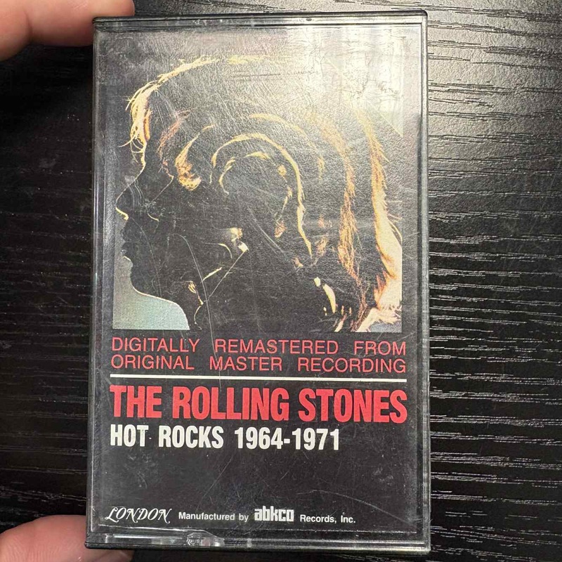 The Rolling Stones – Hot Rocks 1964-1971 Cassette *USED 1986 RELEASE*