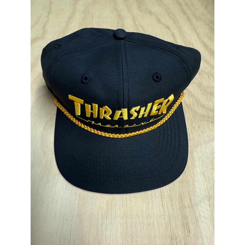 THRASHER Rope Slapeback Black/Yellow