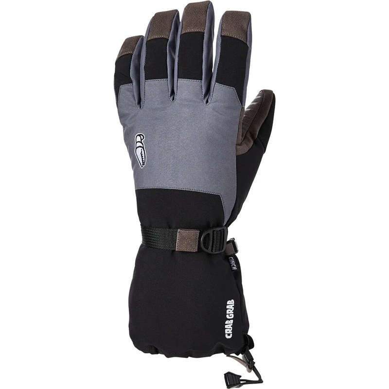 Crab Grab Cinch Glove Black & Grey MED