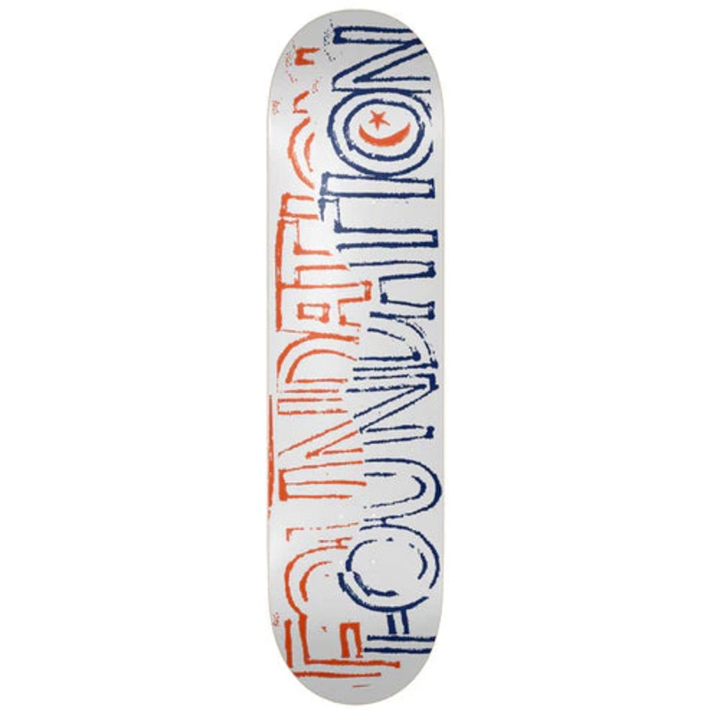 Foundation Distress 8.25″ Skateboard Deck