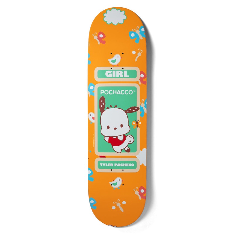 Girl Pacheco Hello Kitty and Friends 8.5″ Skateboard Deck 8.5″