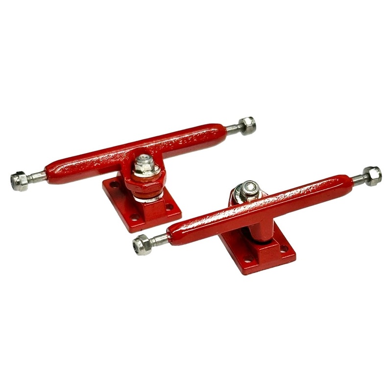HEX TRUCKS Red Fingerboard Trucks (CHOOSE SIZE) 32mm