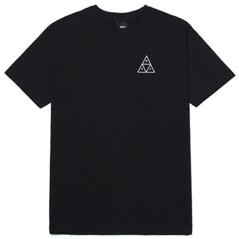 HUF Essentials TT T Shirt Black Large