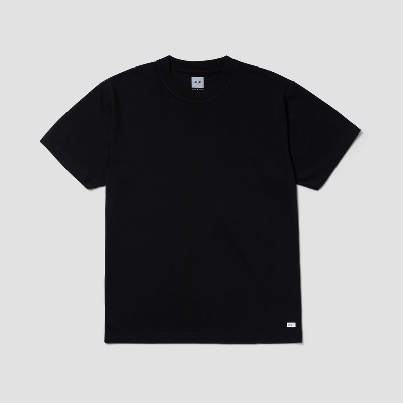 HUF Set 2 Pack T-Shirts Black Small