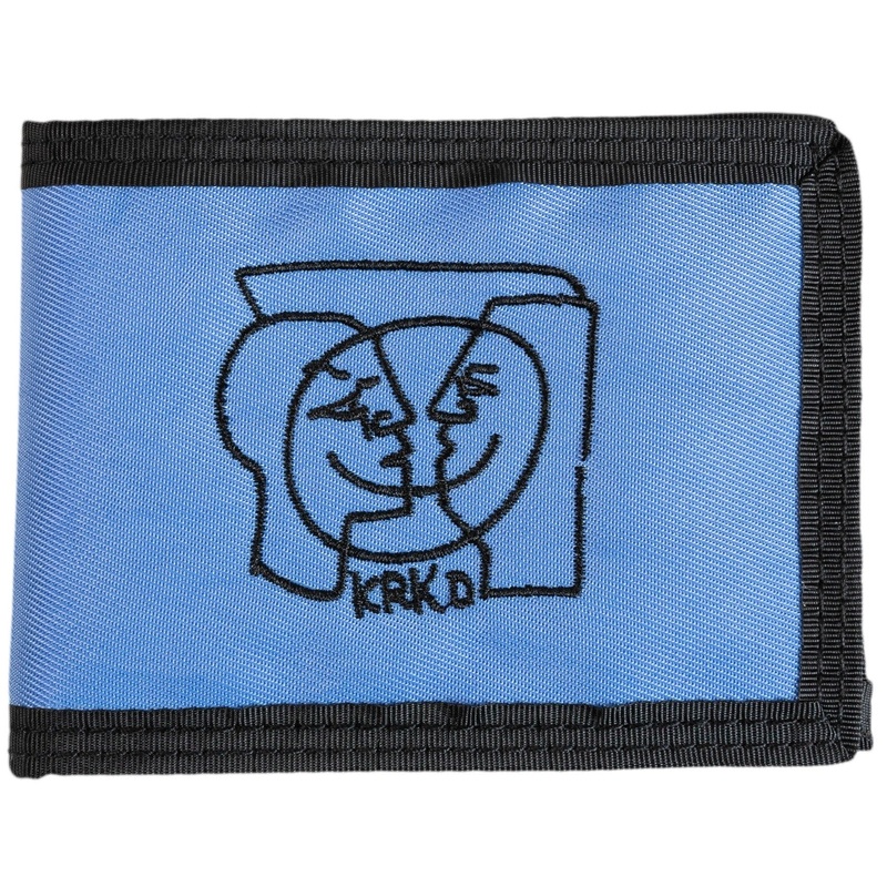 KROOKED MOON SMILE WALLET BLUE OS