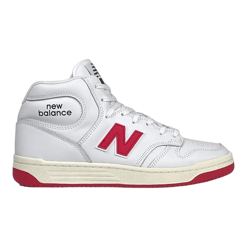 New Balance Numeric 480HSD High White/Red 9